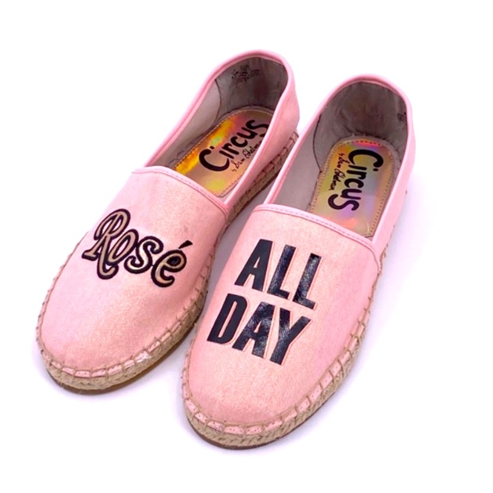NEW Sam Edelman Rose All Day champagne espadrille flats 5